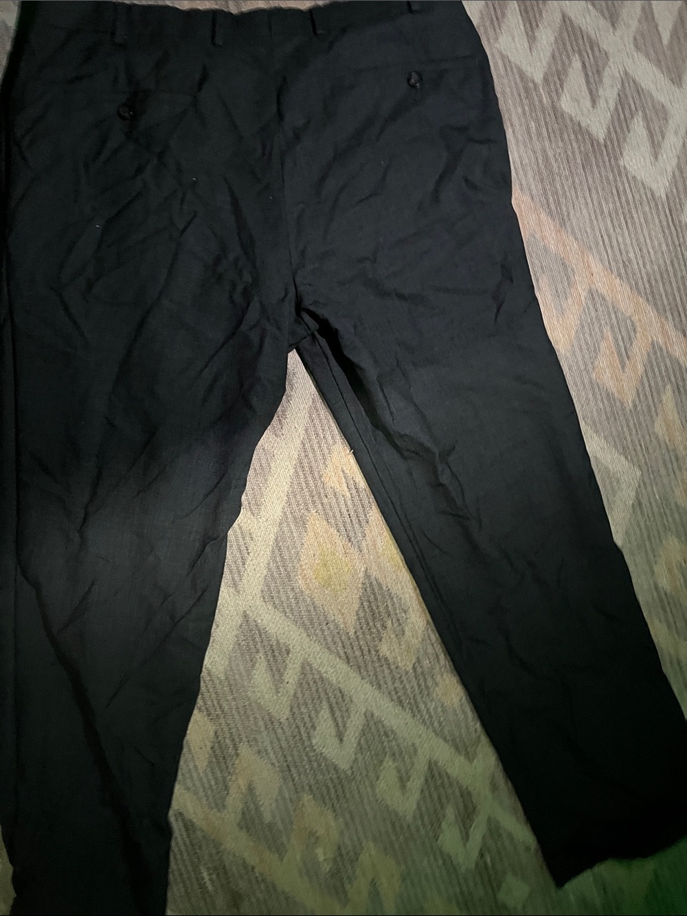 Lauren Ralph Lauren Total Comfort Men’s 100% Wool Dress Pants 36x30 - Picture 3 of 4